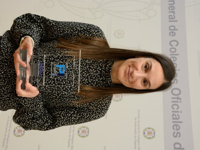 Laura Cabrera, ganadora del Ámbito Hospitalario